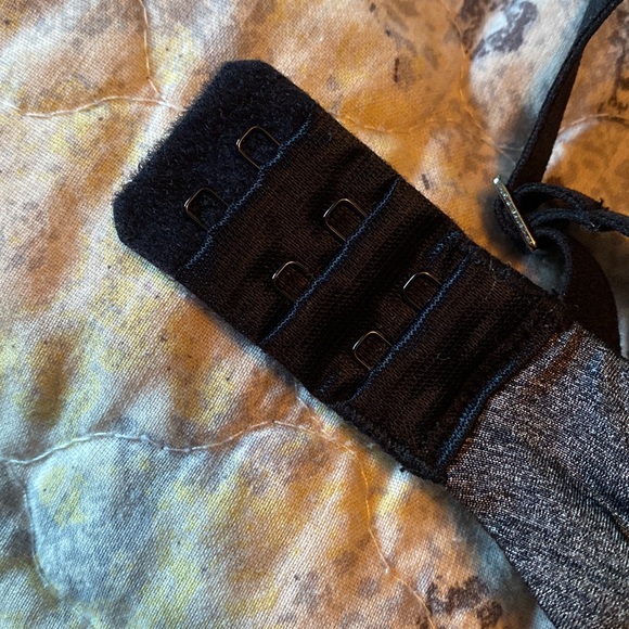 Adore Me T-Shirt Push Up Bra 34C Grey/Black - Picture 6 of 7